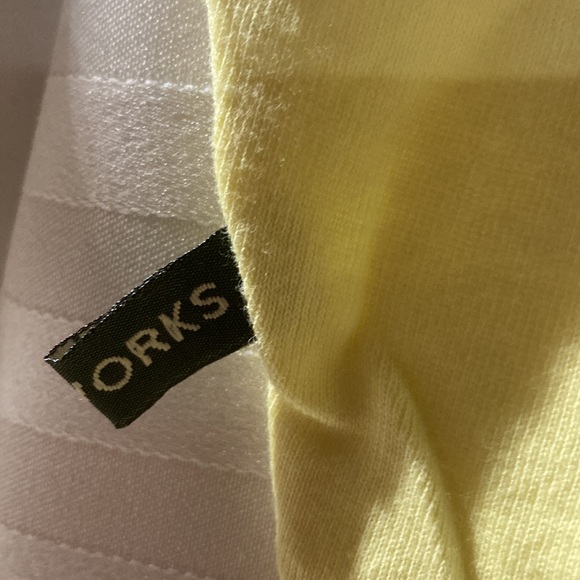 NWT Ladies Yellow Crop Top by Jeanworks and Company - Picture 6 of 6